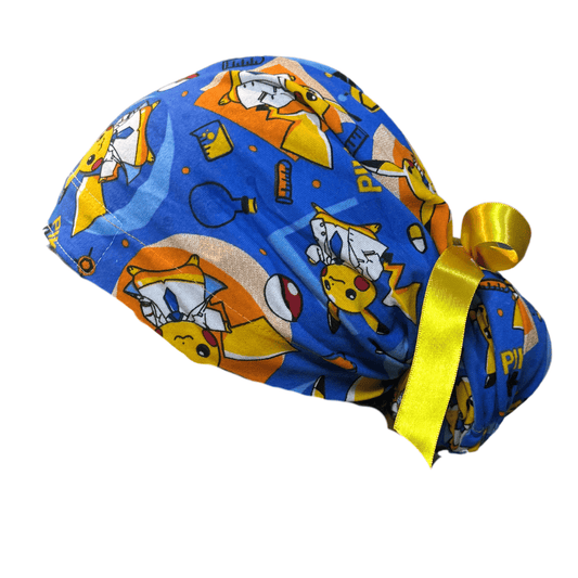 Gorro Medicoquirúrgico Pokémon Listones-antisudor Enfermeria