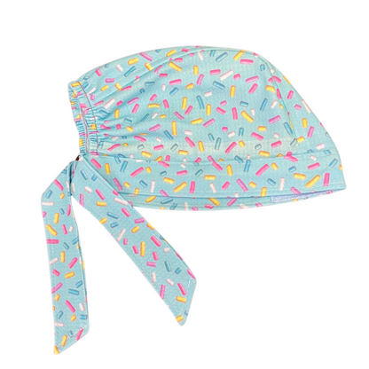 Gorro Medico Quirúrgico Chispas Reposteri - Antisudor, Cheff AZUL CLARO
