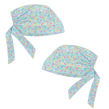 Gorro Medico Quirúrgico Chispas Reposteri - Antisudor, Cheff AZUL CLARO
