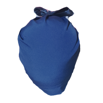 Gorro Quirúrgico AZUL MARINO Listones - Antisudor Unitalla