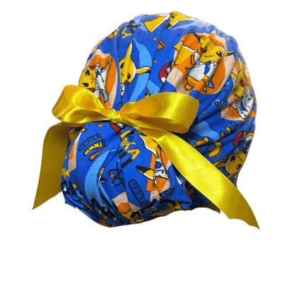 Gorro Medicoquirúrgico Pokémon Listones-antisudor Enfermeria