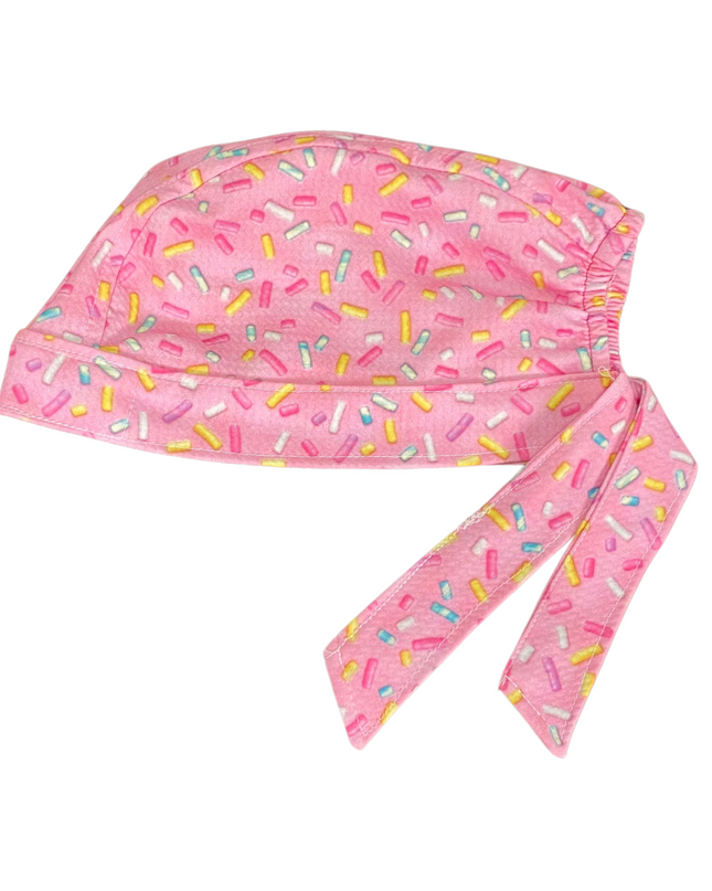 Gorro Medico Quirúrgico Chispas Reposteri - Antisudor, Cheff ROSA CLARO - Every Medical -  Dr. Gorrito