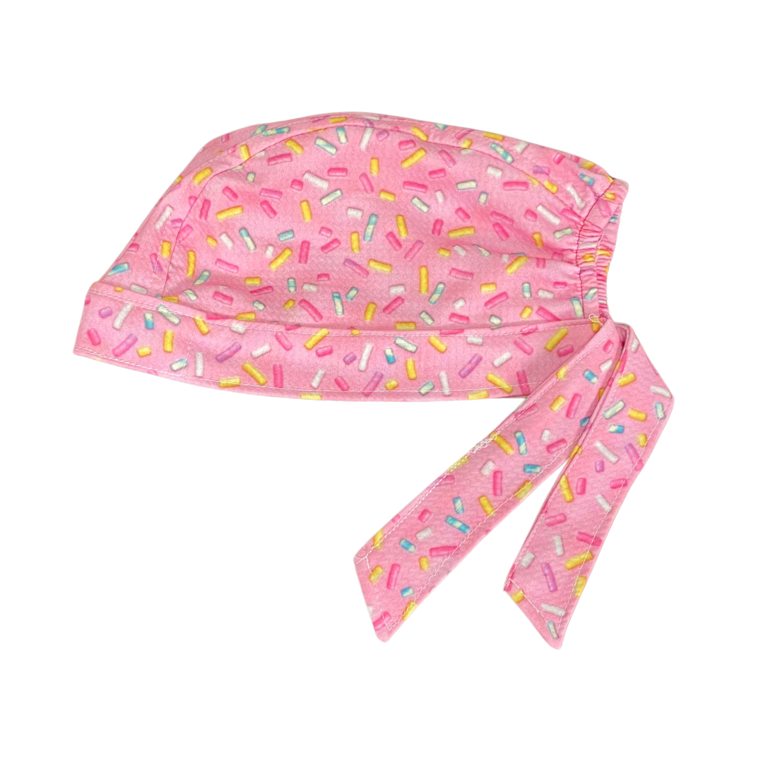 Gorro Medico Quirúrgico Chispas Reposteri - Antisudor, Cheff ROSA CLARO - Every Medical -  Dr. Gorrito
