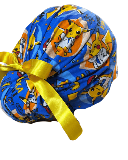 Gorro Medicoquirúrgico Pokémon Listones-antisudor Enfermeria - Every Medical -  Dr. Gorrito
