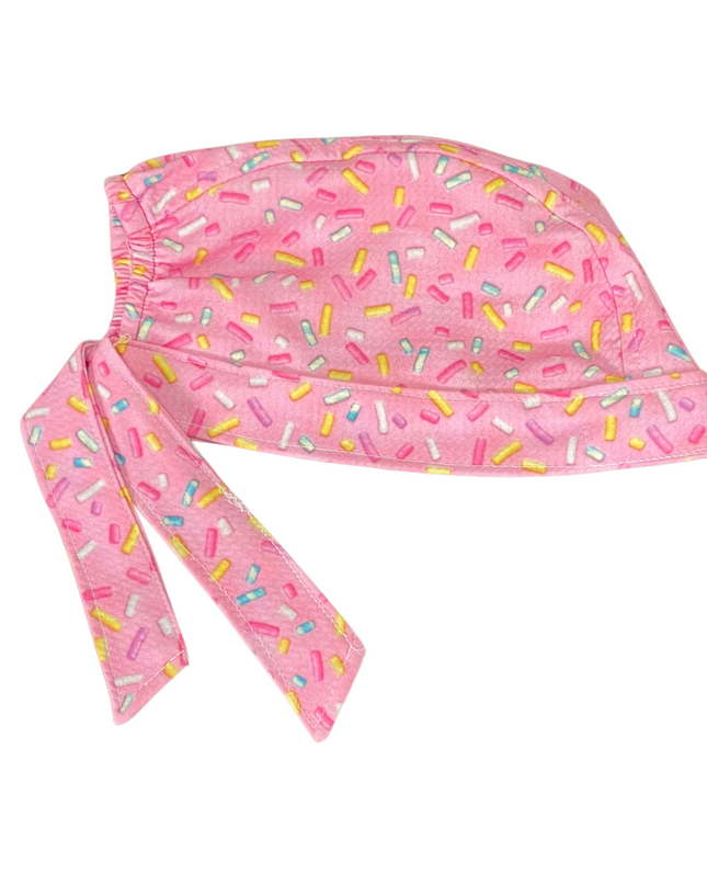 Gorro Medico Quirúrgico Chispas Reposteri - Antisudor, Cheff ROSA CLARO - Every Medical -  Dr. Gorrito