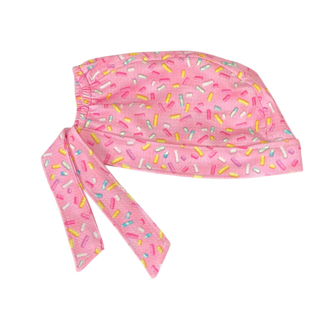 Gorro Medico Quirúrgico Chispas Reposteri - Antisudor, Cheff ROSA CLARO - Every Medical -  Dr. Gorrito