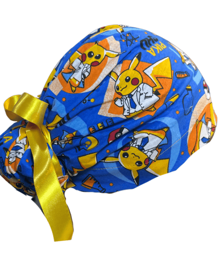 Gorro Medicoquirúrgico Pokémon Listones-antisudor Enfermeria - Every Medical -  Dr. Gorrito