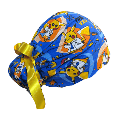 Gorro Medicoquirúrgico Pokémon Listones-antisudor Enfermeria