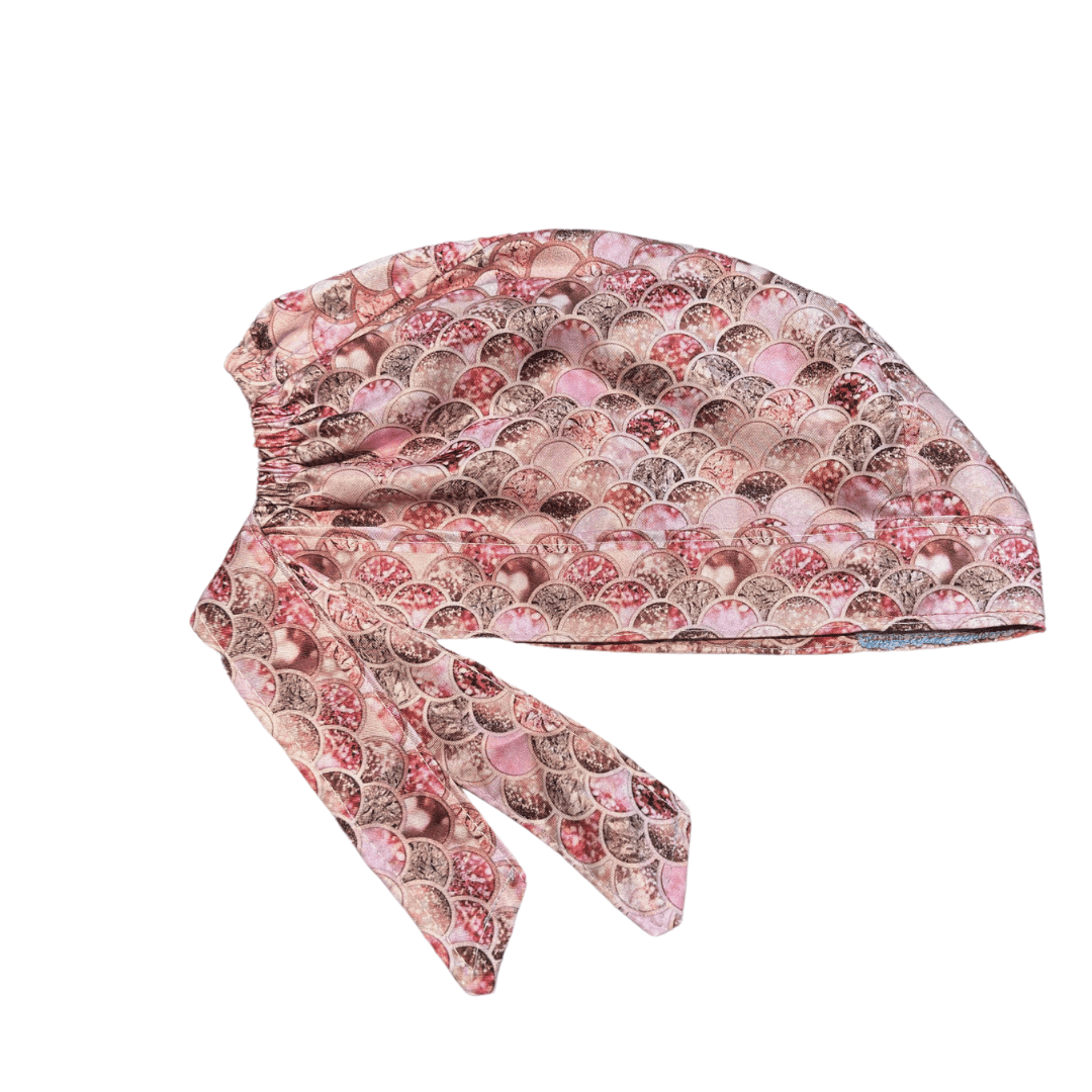 Gorro Medico. Quirúrgico Escamas Sirena Enfermería Hospital