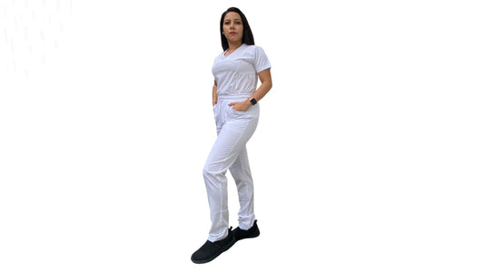 Uniforme Quirúrgico - Mujer - Blanco - Modelo Puebla