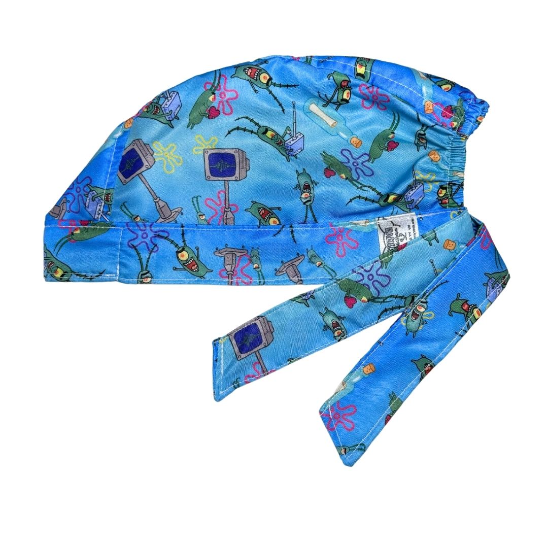 Gorro Medico Quirúrgico - Bob Esponja - Plankton - Every Medical -  Dr. Gorrito