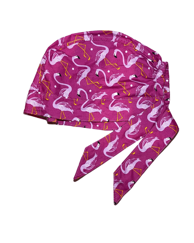 Gorro Medico Quirúrgico Flamingos Antifluidos Antisudor - Every Medical -  Dr. Gorrito
