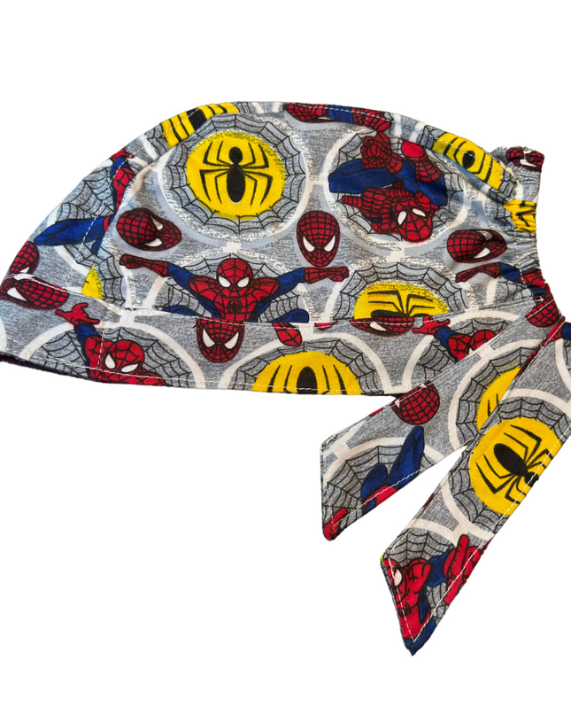 Gorro Medico Quirúrgico - Estampado - Spider-Man - Anti-sudor - Every Medical -  Dr. Gorrito