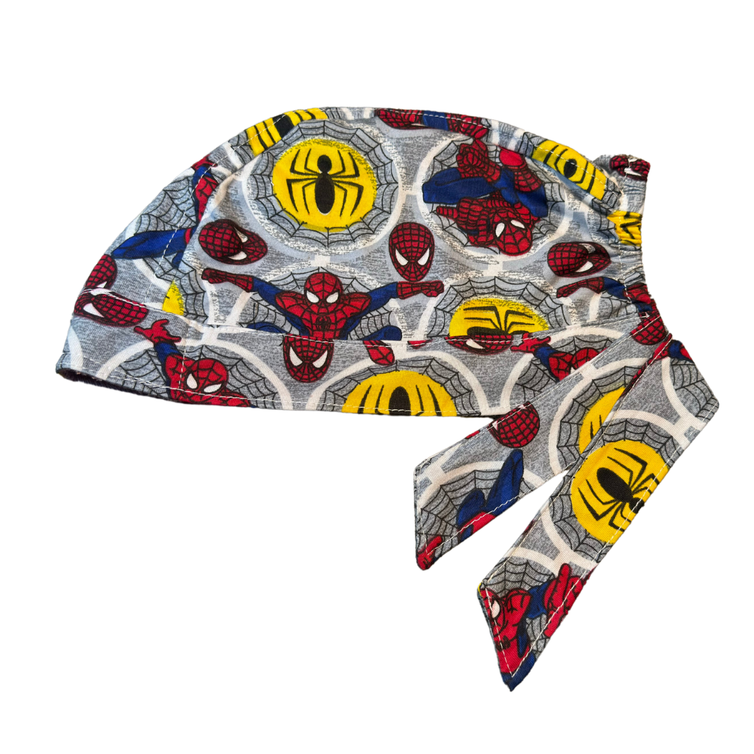 Gorro Medico Quirúrgico - Estampado - Spider-Man - Anti-sudor - Every Medical -  Dr. Gorrito