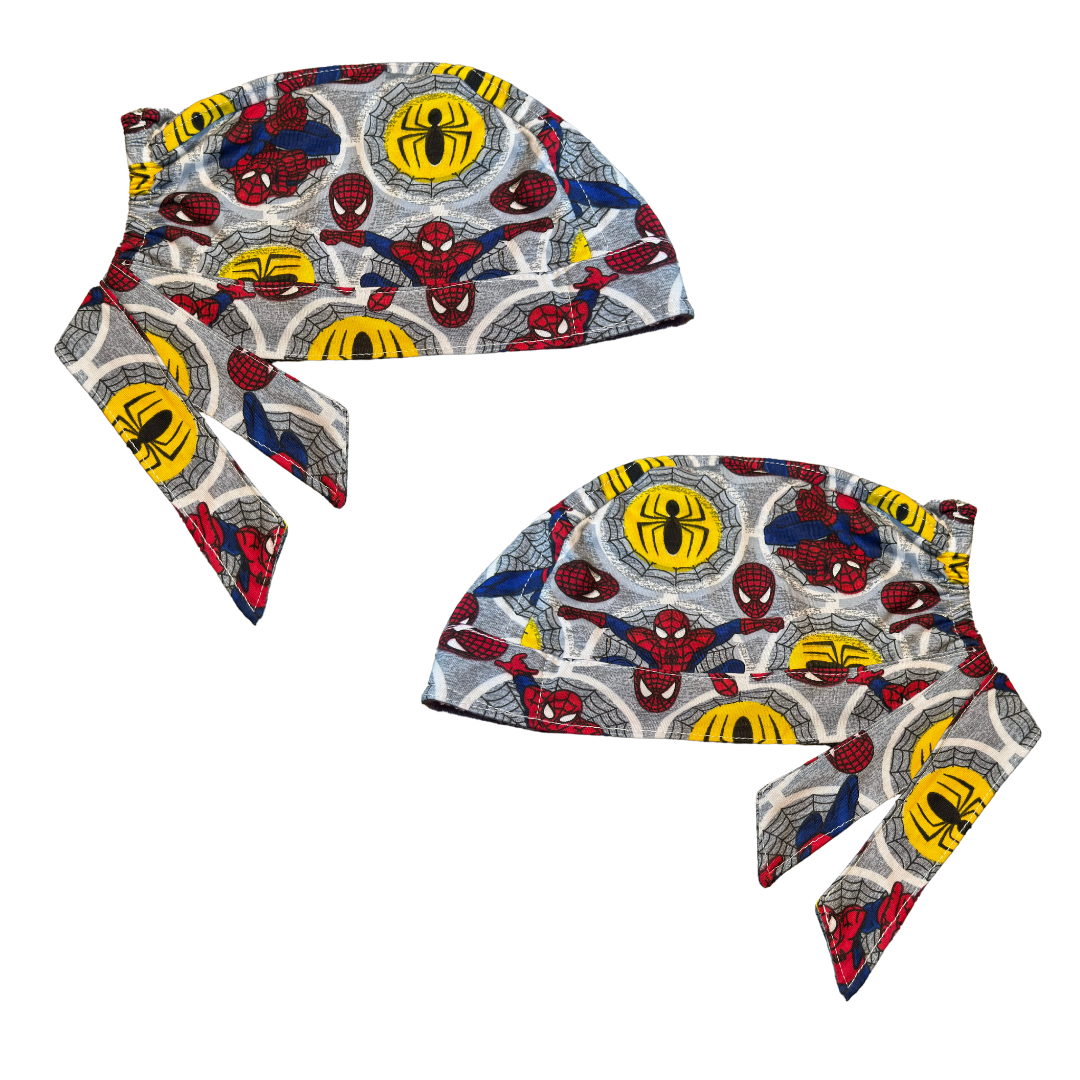 Gorro Medico Quirúrgico - Estampado - Spider-Man - Anti-sudor - Every Medical -  Dr. Gorrito