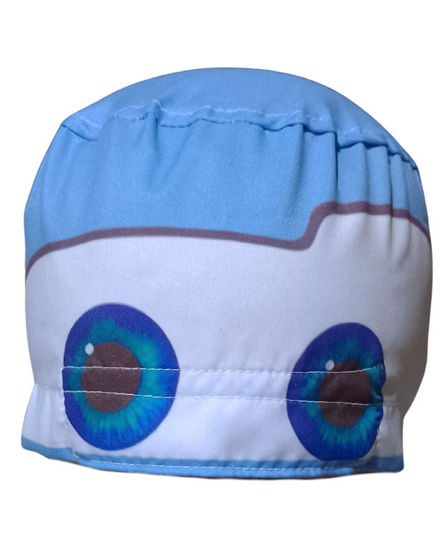 Gorro Quirúrgico Cars - Nascar- Cordones - Antisudor sally