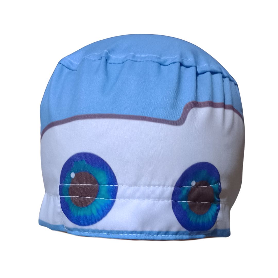 Gorro Quirúrgico Cars - Nascar- Cordones - Antisudor sally