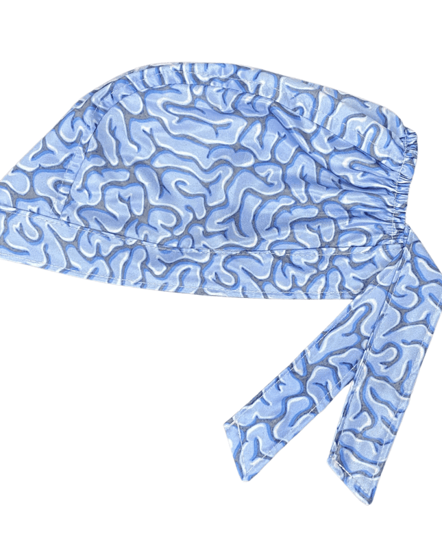Gorro Quirúrgico Cerebro Azul Antifluidos-antisudor - Every Medical -  Dr. Gorrito