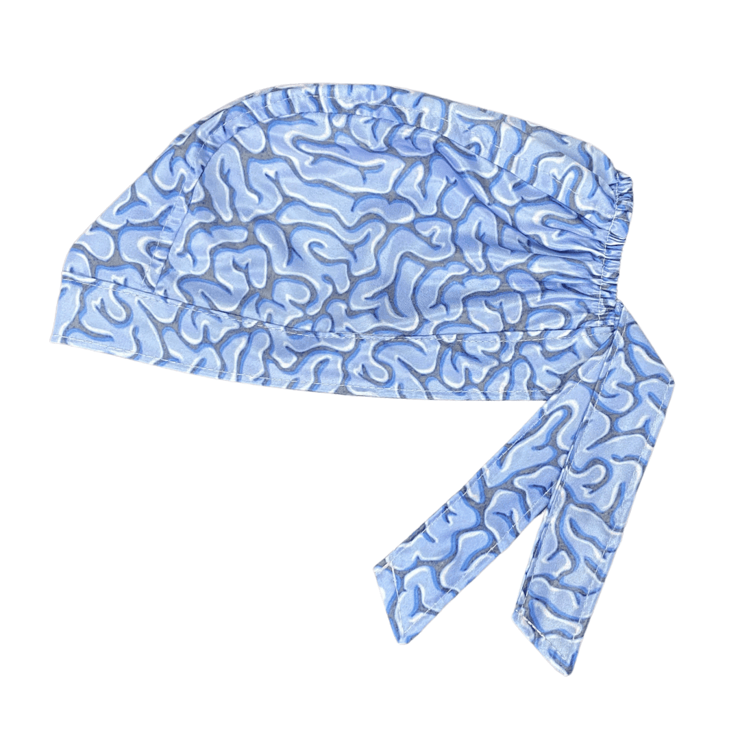 Gorro Quirúrgico Cerebro Azul Antifluidos-antisudor - Every Medical -  Dr. Gorrito