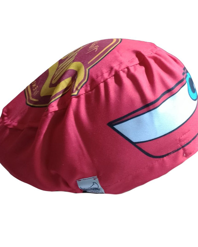 Gorro Quirúrgico Cars - Nascar- Cordones - Antisudor Rayo