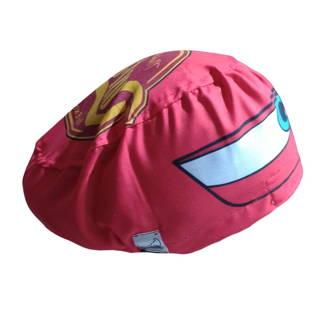 Gorro Quirúrgico Cars - Nascar- Cordones - Antisudor Rayo