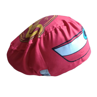Gorro Quirúrgico Cars - Nascar- Cordones - Antisudor Rayo