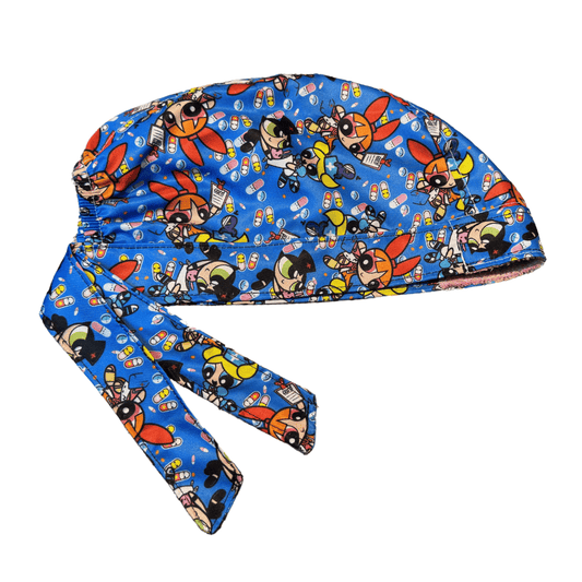 Gorro Medico Quirúrgico-las Chicas Super Poderosas-antisudor - Every Medical -  Dr. Gorrito