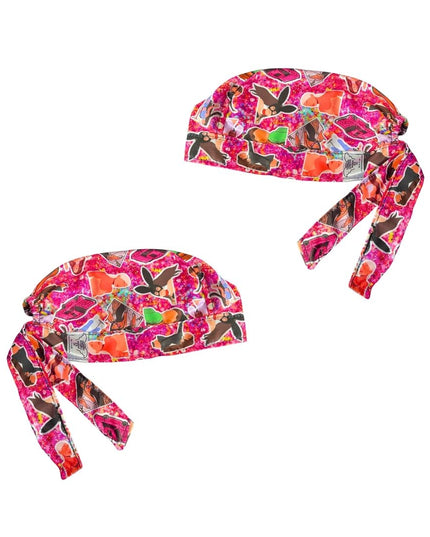Gorro Medico Quirúrgico - Estampado - Ariana Grande - Rosa