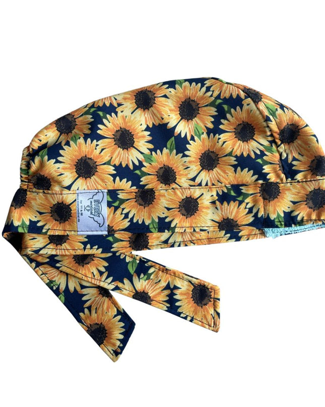 Gorro Medico Quirúrgico - Flores Girasol