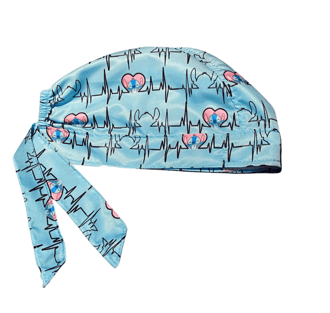 Gorro Medico Quirúrgico Stitch Ekg Antifluidos - Antisudor - Every Medical -  Dr. Gorrito