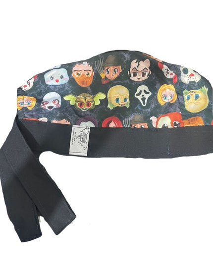 Gorro Medico Quirúrgico - Personajes De Terror Halloween - Negro 4