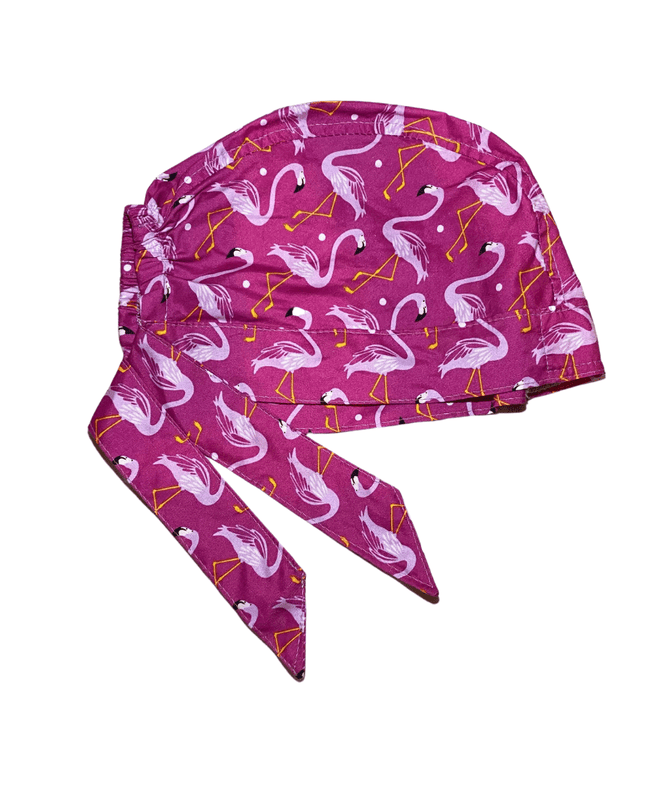 Gorro Medico Quirúrgico Flamingos Antifluidos Antisudor - Every Medical -  Dr. Gorrito