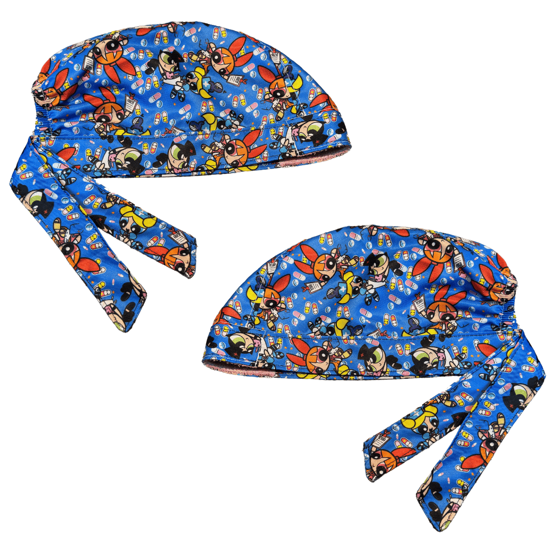 Gorro Medico Quirúrgico-las Chicas Super Poderosas-antisudor - Every Medical -  Dr. Gorrito