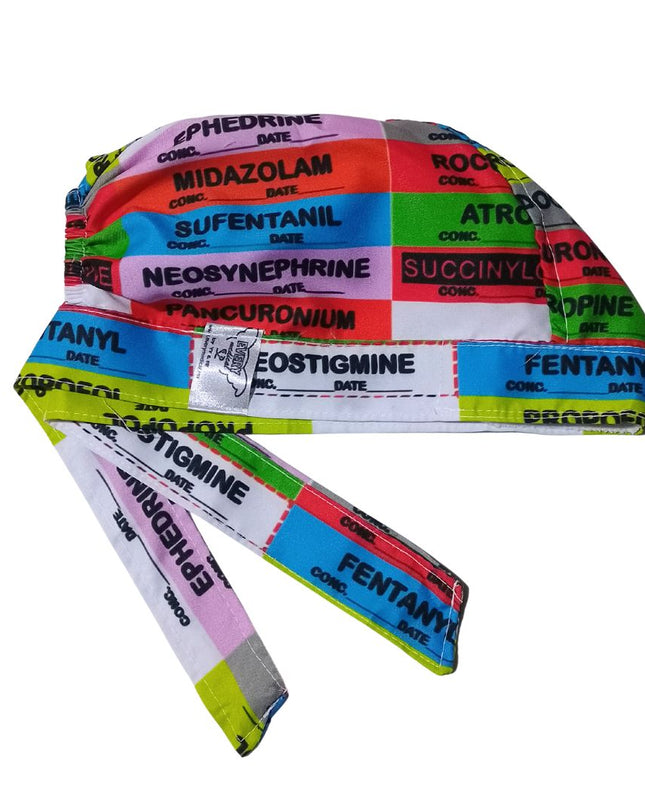Gorro Medico Quirúrgico Anestesiologia Enfermeria, Hospital farmacos