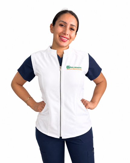 Chaleco - Clinico Quirurgico Cierre Dama Hospital (CON LOGO INSTITUCIONAL)