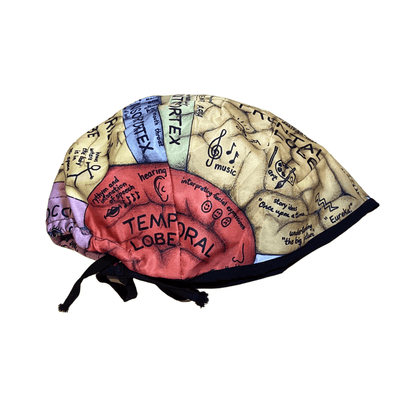Gorro Quirúrgico Medico - Areas Corteza Cerebral Antifluidos - Every Medical -  Dr. Gorrito