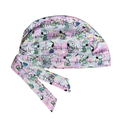 Gorro Medico Quirúrgico Enfermería Snoopy Ekg - Antifluidos - Every Medical -  Dr. Gorrito