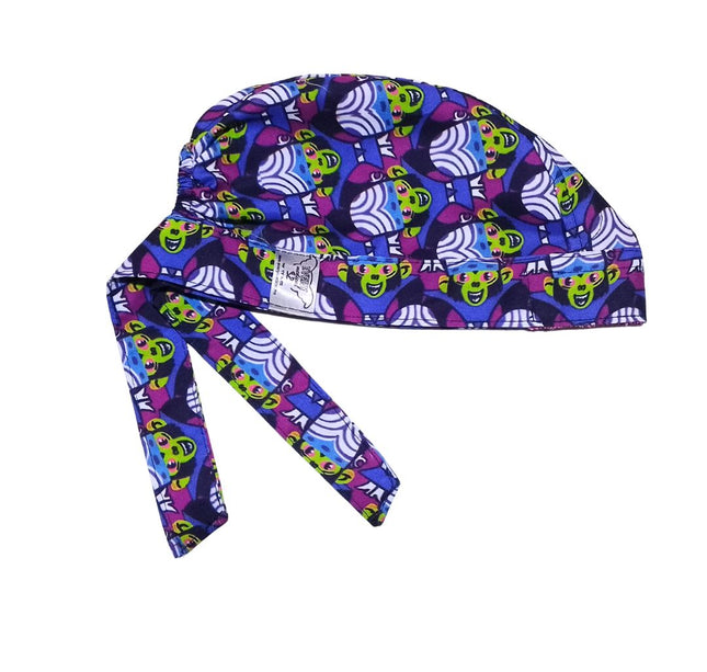 Gorro Medico Quirúrgico Mojo Jojo Las Chicas Super Poderosas - morado
