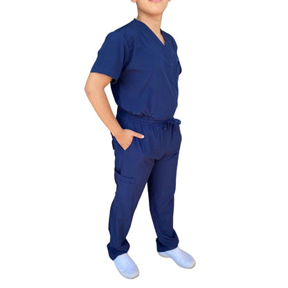 Uniforme Quirúrgico - Hombre - Azul Marino - Modelo Toluca