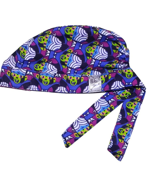 Gorro Medico Quirúrgico Mojo Jojo Las Chicas Super Poderosas - morado