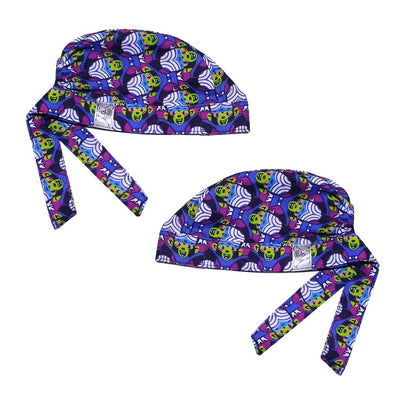 Gorro Medico Quirúrgico Mojo Jojo Las Chicas Super Poderosas - morado