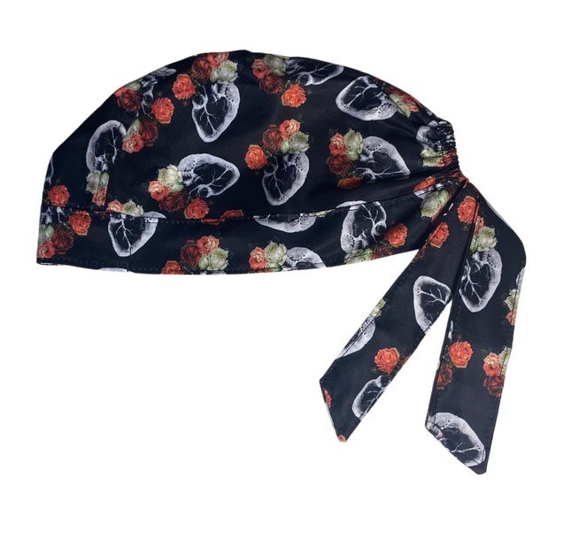 Gorro Quirúrgicomedico Corazon Anatomico Y Flores Antifluido - Every Medical -  Dr. Gorrito