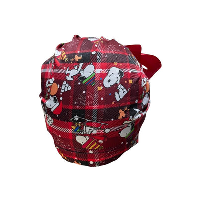 Gorro Quirúrgico Medico - Snoopy - Listón - Navidad