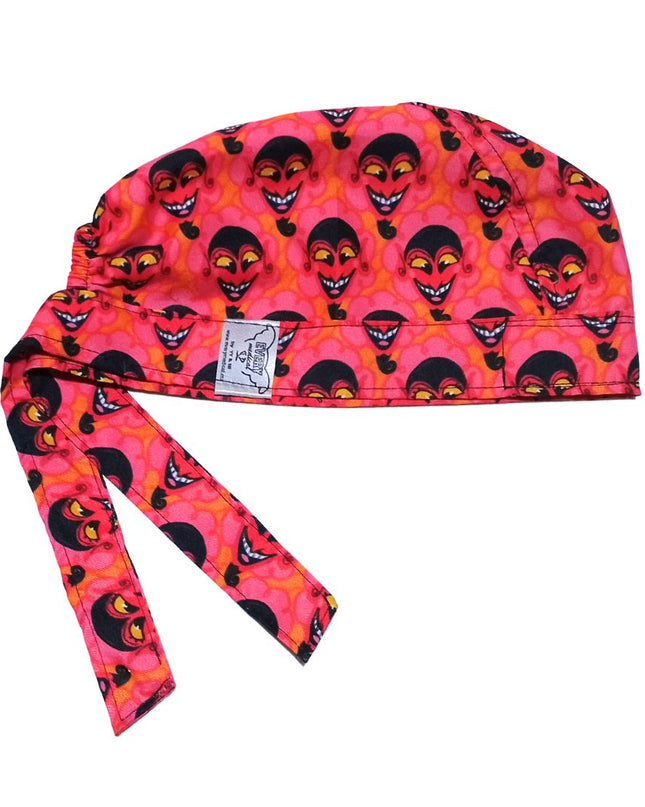 Gorro Medico Quirúrgico Mojo Jojo Las Chicas Super Poderosas - rojo el