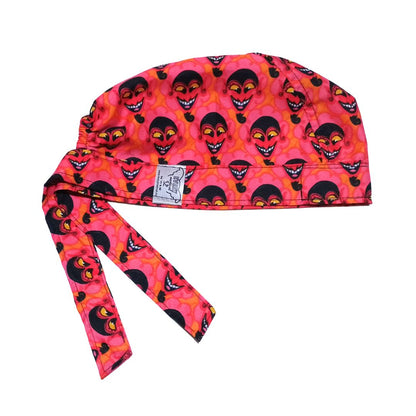 Gorro Medico Quirúrgico Mojo Jojo Las Chicas Super Poderosas - rojo el