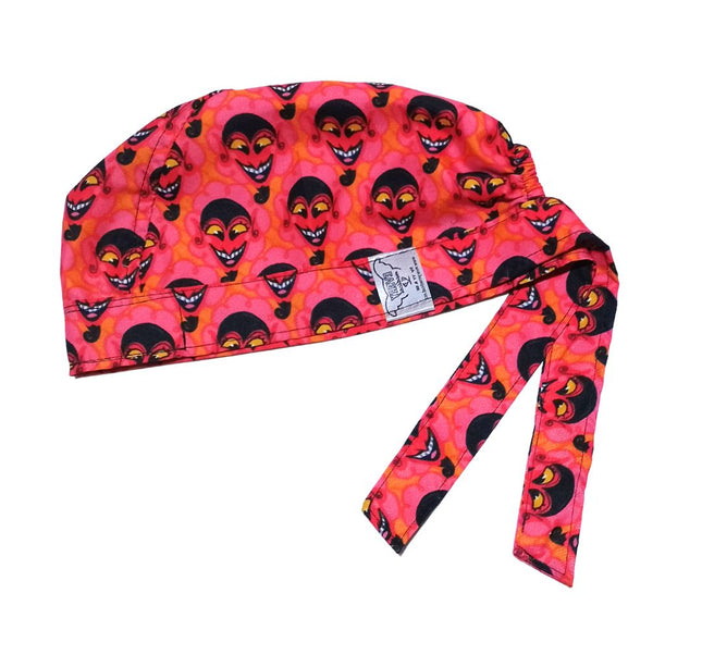 Gorro Medico Quirúrgico Mojo Jojo Las Chicas Super Poderosas - rojo el