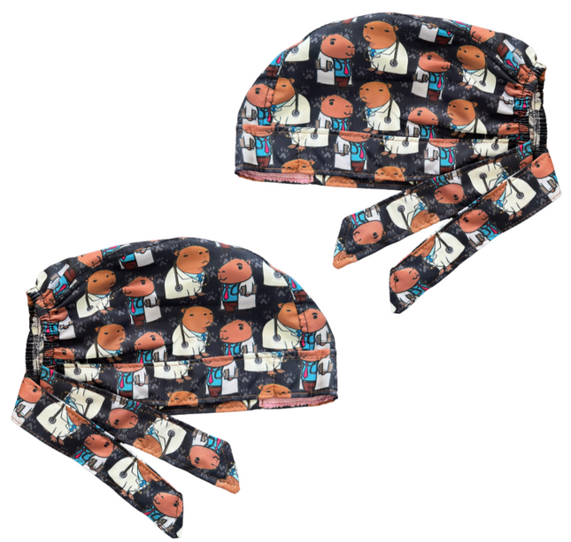 Gorro Medico Quirúrgico Capibara - Carpincho Doctor Hospital - Every Medical -  Dr. Gorrito