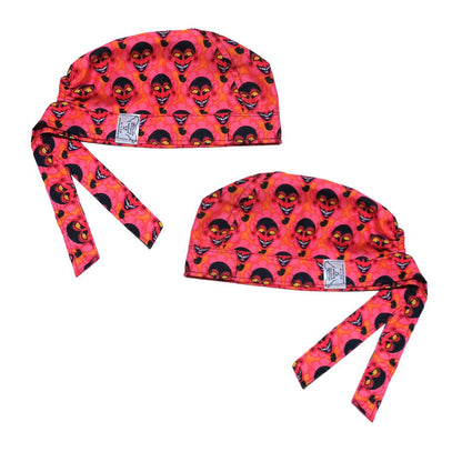 Gorro Medico Quirúrgico Mojo Jojo Las Chicas Super Poderosas - rojo el