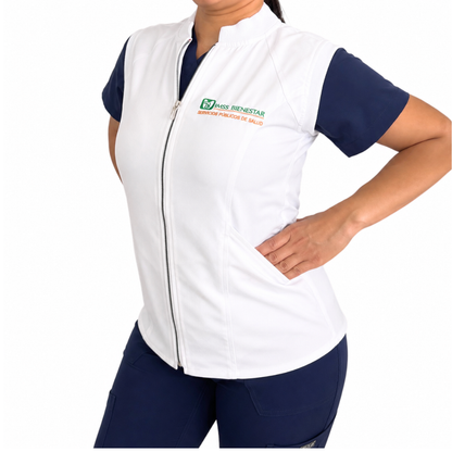Chaleco - Clinico Quirurgico Cierre Dama Hospital (CON LOGO INSTITUCIONAL)
