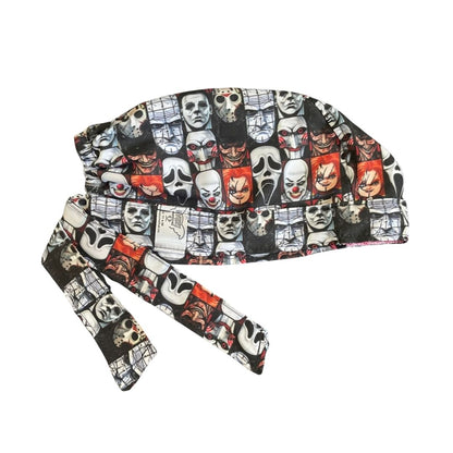 Gorro Quirúrgico - Personajes De Terror - Halloween - Negro 11